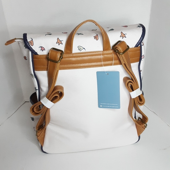 Heartstopper Truham Leaves Canvas Backpack NWT - Picture 11 of 12